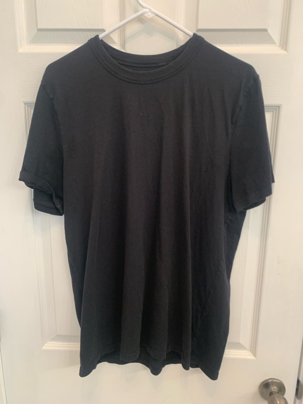 Madewell Men’s Garment-Dyed Allday Crewneck Tee - Black